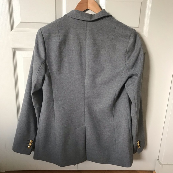 Banana republic boyfriend blazer in gray - Picture 2 of 5